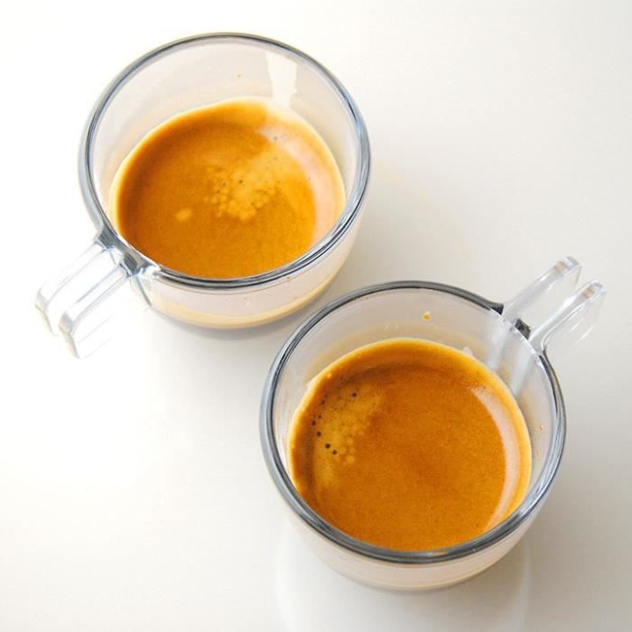Tasses à café en verre Handpresso (x2) - Café Dosette