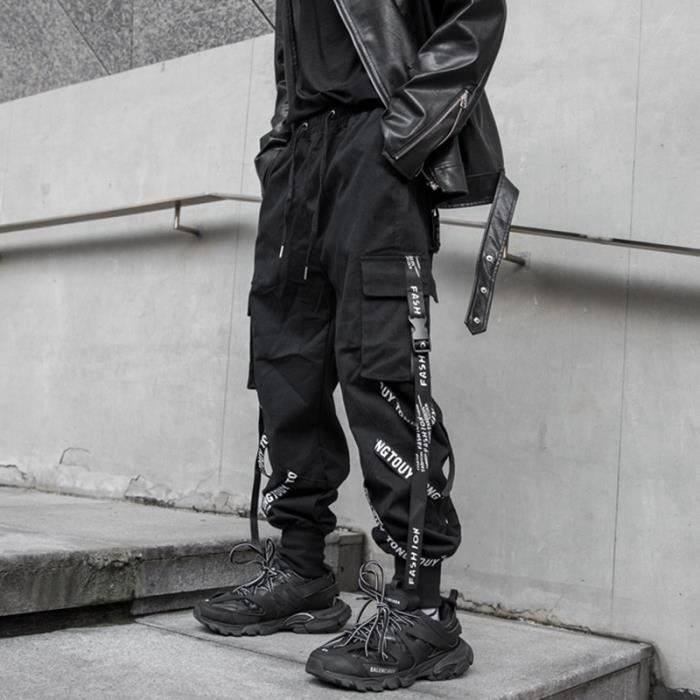 Tenue professionnelle Pantalon Cargo Noir pour Homme Convient pour