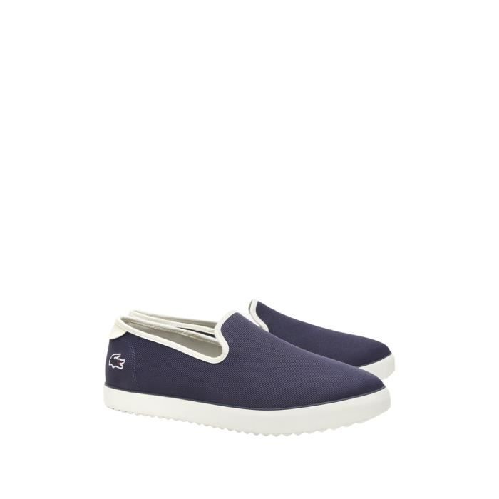 Chaussure lacoste deals homme toile