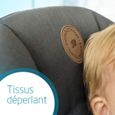 bébé confort minla chaise haute bébé évolutive, réglable 6 positions, de la naissance à 6 ans (jusquà 30kg), essential grey 12-2