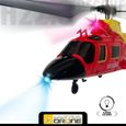 Mondo Motors - Hélicoptère H22.0 - Rescue Ultradrone Télécommandé à Rayons Infrarouges - Gyroscope Intégré - 3 Canaux - 63711, Multi-2