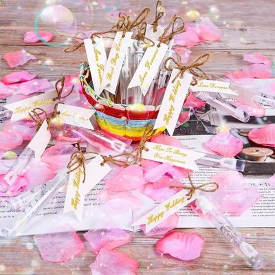 Lot de 48 flacons de bulles de savon pour enfants - Pour mariage Lot de 48 flacons de bulles de savon pour enfants - Pour mariage