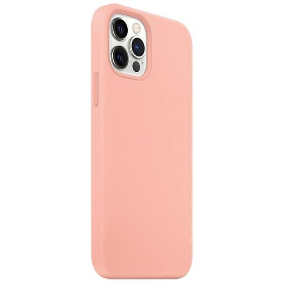 Coque Silicone Little Boutik Pour IPhone 13 Pro Max - Rose - TPU Souple - Neuf