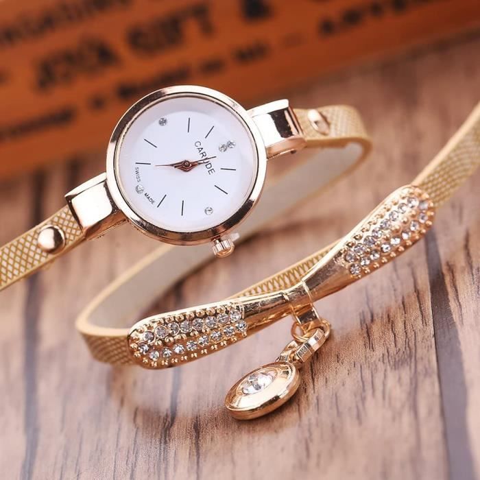 Montre fille hotsell bracelet cuir