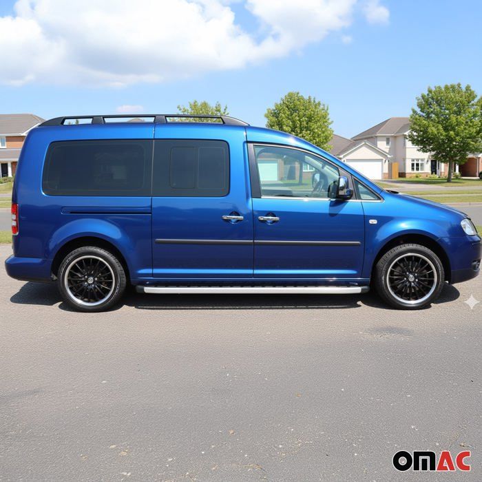 8 Pièces Poignées De Porte ABS Chrome Pour Transporter T5 T6 Van 2003-2015 - Noir Brillant