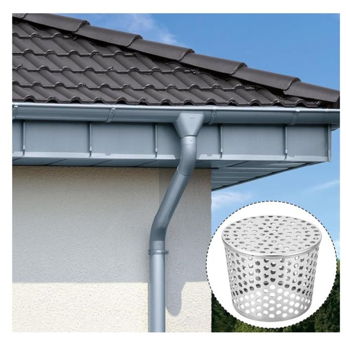 Garde-feuille En Inox 304 Poli – Diamètre 50 Mm, Anti-oxydation, Design Creux