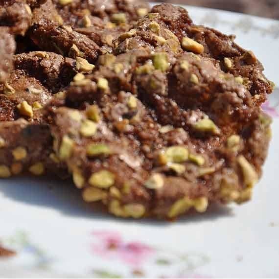 Biscuits croquants pistache et chocolat – LLG