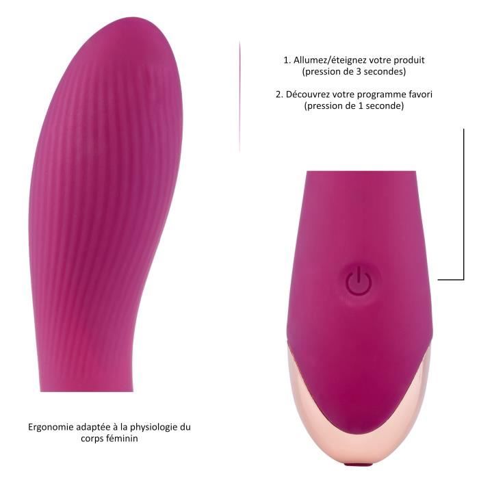 Vibromasseur Point G, Fminin HUGBOX NEO Violet, Sextoy, Orgasmes Intenses,  Multiples et Discrets - Cdiscount Boutique Erotique