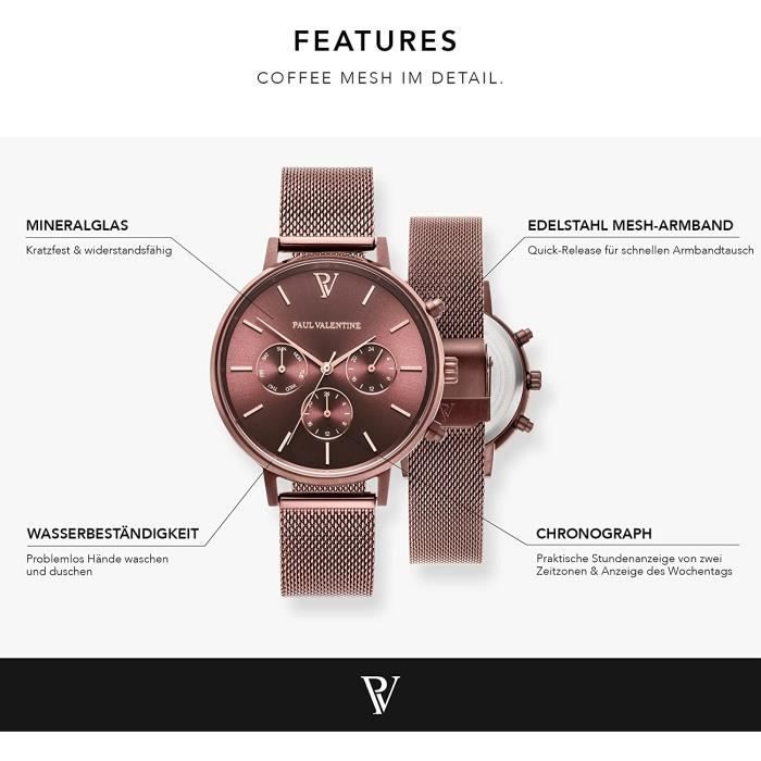 Montre femme paul valentine cdiscount 2025