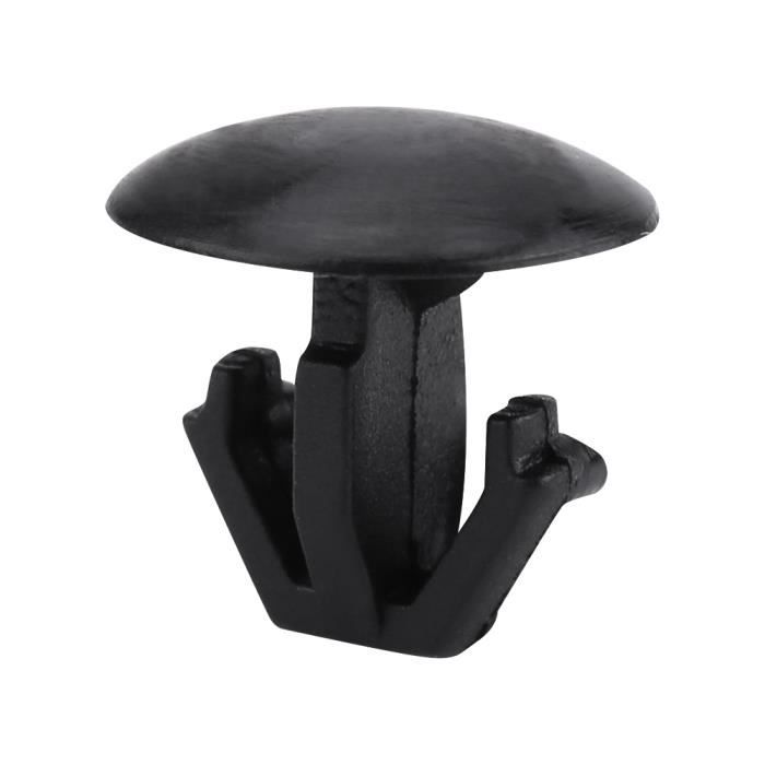 Qiilu 240pcs 12 tailles Clips Agrafe Rivets en Plastique Fixation de
