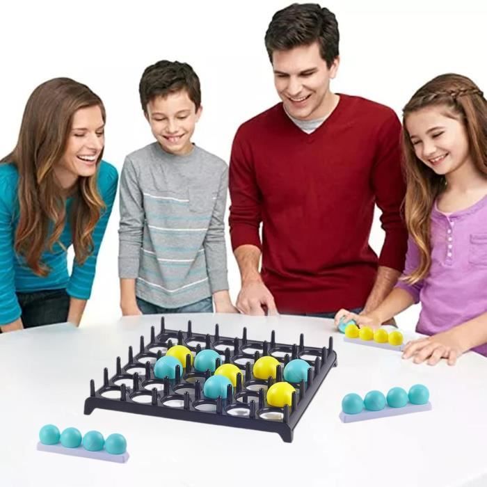 Jeu de défi de ping-pong, rebondissez sur le jeu Activer le jeu de balle  pour enfant, famille et fête Jouet rebondissant de bureau