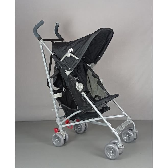 MACLAREN Sherpa Noir poussette Canne Reconditionn e Excellent