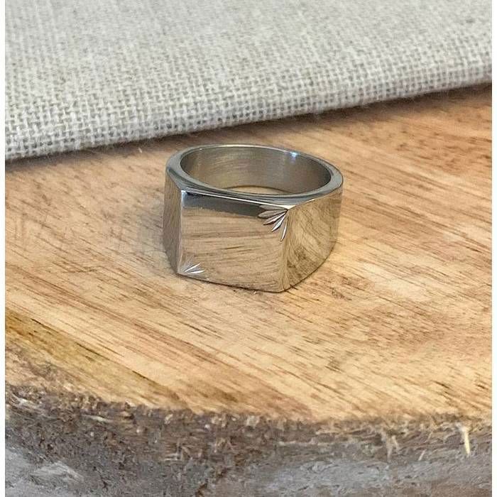 Chevalière Pour Hommes Femmes Garçons 316l Résistant À L'eau