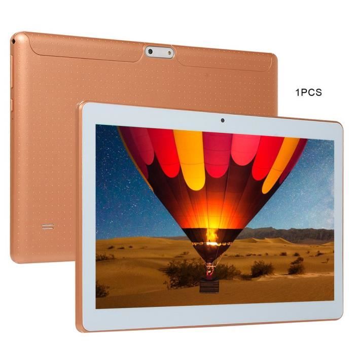 Tablette en plastique KT107, Tablette grand écran HD 10,1 pouces, Tablette  Android 8.10, Tablette portable, Tablette or 1G + 16G - Cdiscount  Informatique