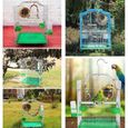 Mangeoire automatique pour oiseauxdistributeur d'eau pour oiseauxabreuvoir avec clip à suspendre dans une cage à oiseaux pour 294-3