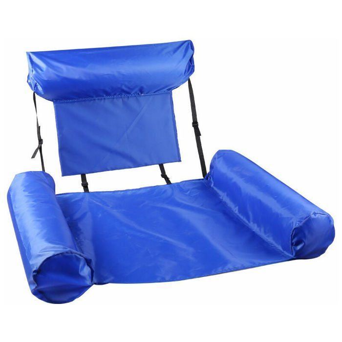 Hamac Gonflable pour Piscine, Hamac Flottant pour Piscine, Hamac Flottant Gonflable, Jouet Flottant Gonflable Portable, Fête d'Été à la Plage et à la Piscine