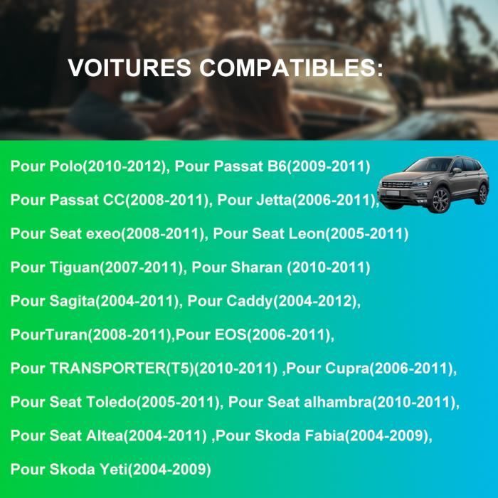 AWESAFE Autoradio Android pour Golf 5 6 VW Passat Polo Seat Skoda