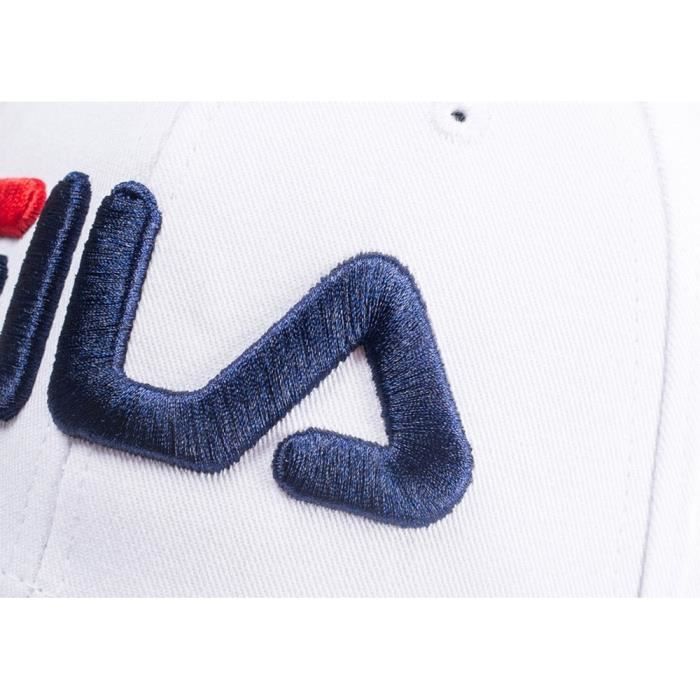 Casquette fila blanche best sale homme
