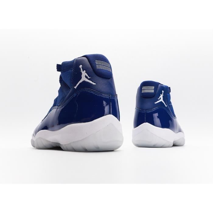 Jordan 11 bleu blanc online
