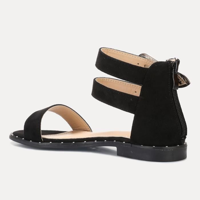 Sandales boucles discount western