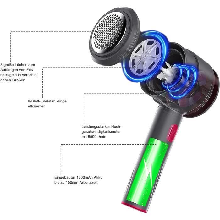 Rasoir bouloche vêtement électrique rechargeable USB anti-bouloche et  anti-peluche professionnel brosse nettoyage pressing habits - Cdiscount  Electroménager