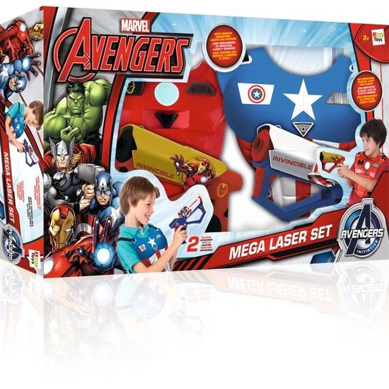 NEUF IMC Avengers Mega Laser Set Enfants Garçons Play Set