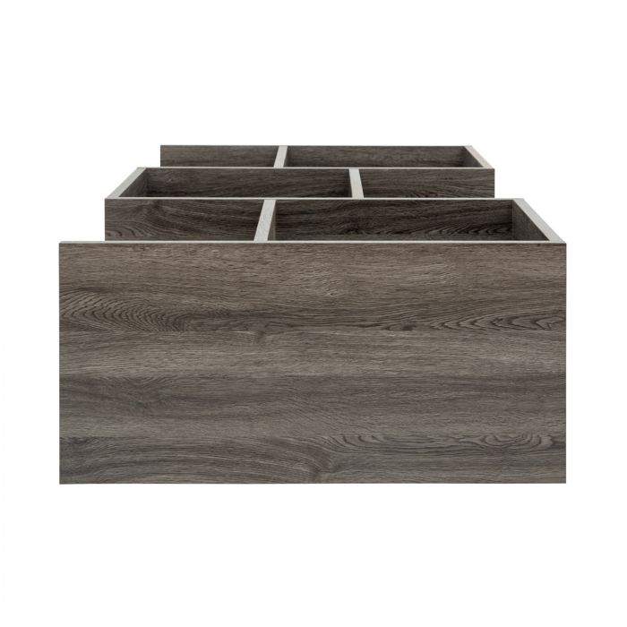 Iris Ohyama Kids Cube Shelf KCX-2 - Bibliothèque Enfant 2 Compartiments, Meuble Rangement Jouets Et Livres, Gris Moderne, Idéal Chambre Bébé Ou Salle De Jeux