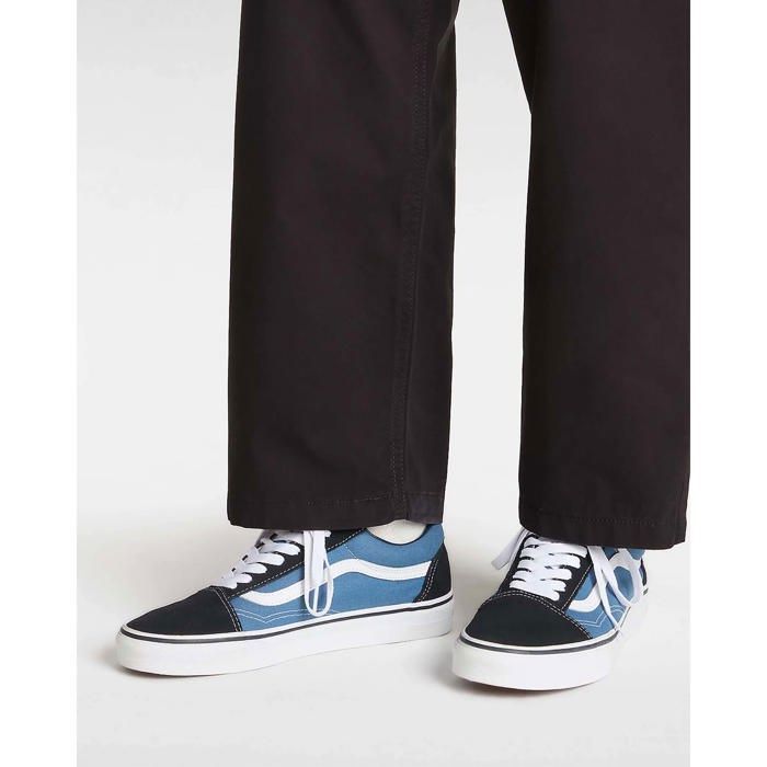 Vans Sneakers Vans Old Skool Noir Bleu Skool Bleu Marine Vans Bleu - Main Image