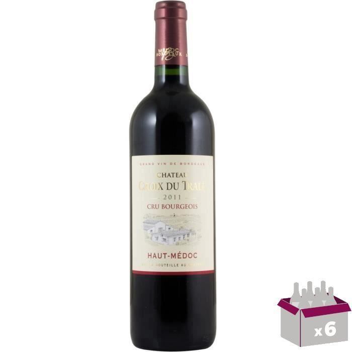 Château Croix du Trale 2011 Haut-Médoc Cru Bourgeois - Vin rouge de Bordeaux x6