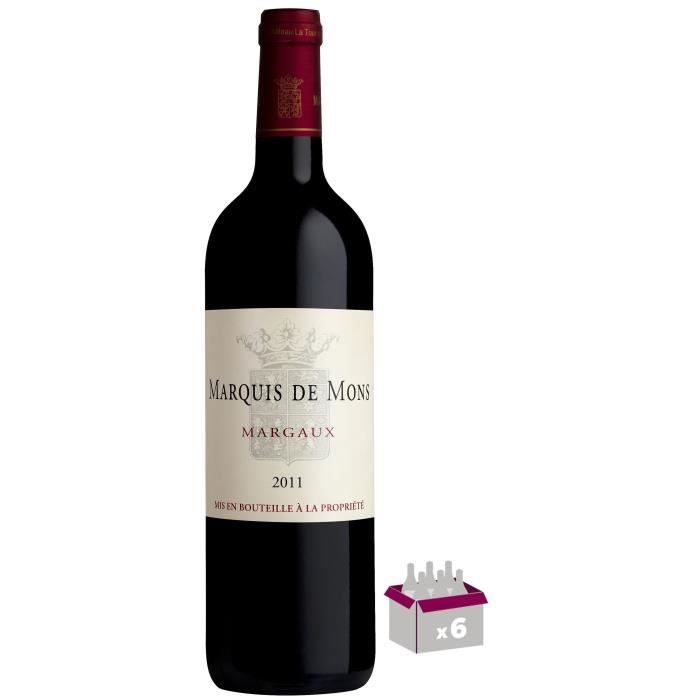 Marquis de Mons 2011 Margaux - Vin rouge de Bordeaux