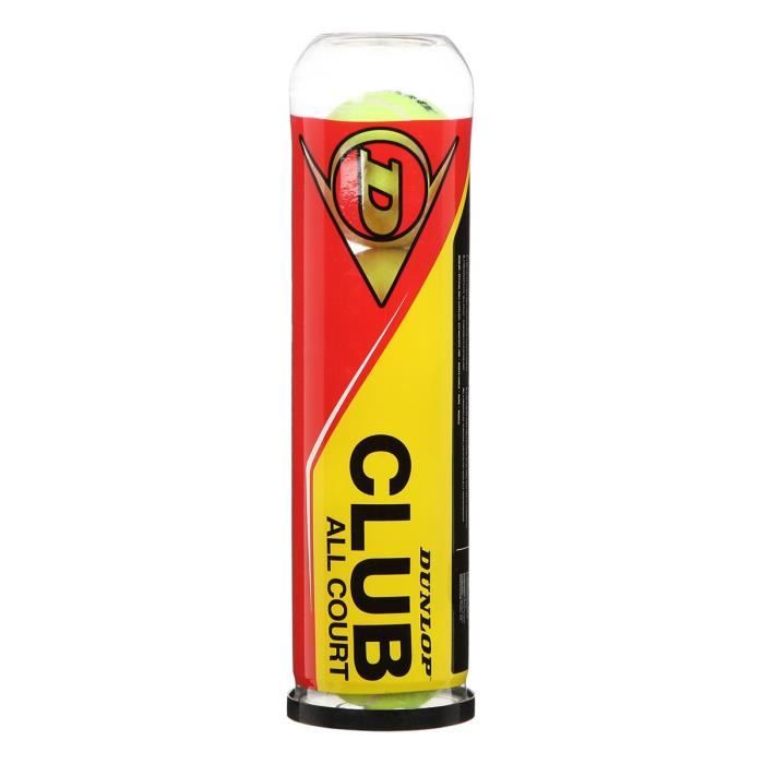 DUNLOP 4 Balles de tennis Club All Court