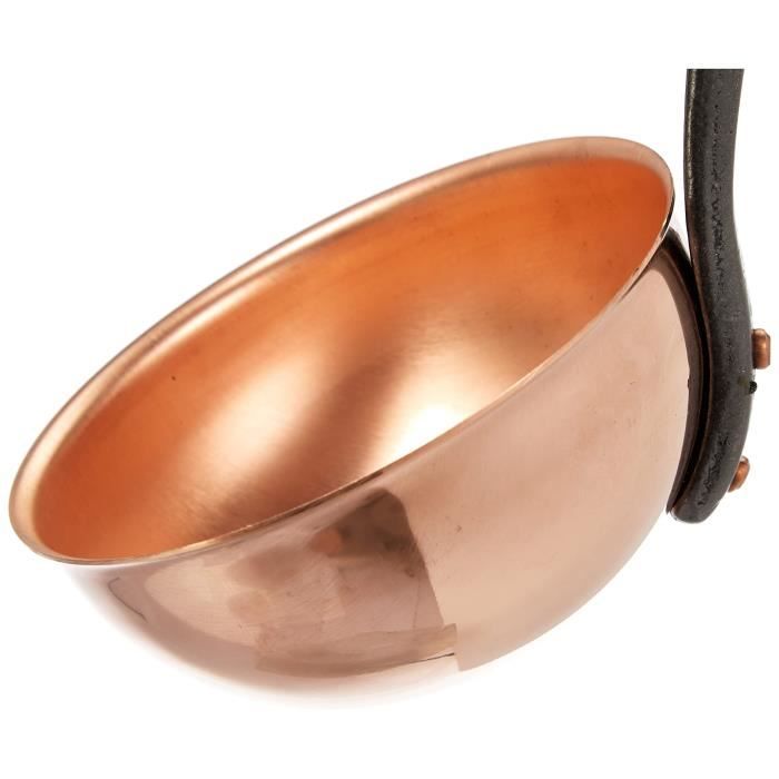 ANCIEN ÉCUMOIRE / passoire en cuivre rouge originaire d'Alsace EUR 39,90 - FR