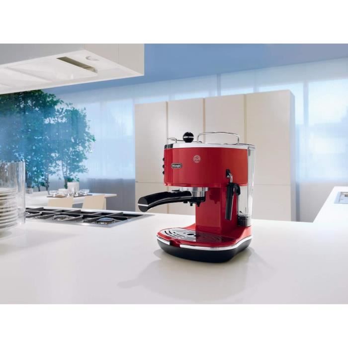 Machine expresso manuelle - De'Longhi - Icona - ECO311.R - Rouge ...
