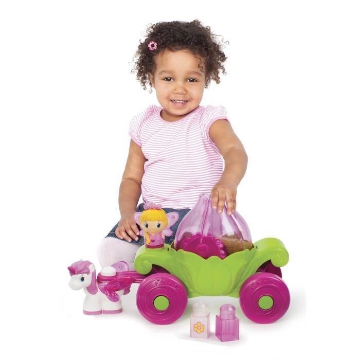 Mega bloks princess carriage cheap