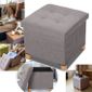 Pouf Avec Coffre De Rangement Chargement Max 300 Kg 38 X 38 X