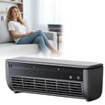 Mini Climatiseur Portable,Mini Climatiseur Mural Sans Conduit Avec Télécommande Et Ventilateur À 3 Vitesses - Noir