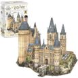 Puzzle 3D - CUBICFUN - Harry Potter Hogwarts Astronomy Tower - 860 pièces - Fantastique - Intérieur-0