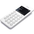 Punkt. MP01 Téléphone Portable Minimaliste (Simple, Débloqué, 2G, avec Touches, sans Internet, Micro-SIM, Nano SIM) - Blanc-0