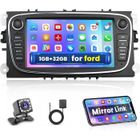 10 BUONI PROPOSITI PORTALI CON TE Android Autoradio pour Ford Focus C-Max S-Max Mondeo Kuga Galaxy, Poste Radio Voiture Bluetooth Stéréo avec GPS 7 Pouces.[G489]