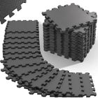 MONZANA Tapis de protection de sol Gris 31x31cm mousse EVA 36 pièces dalles de protection fitness piscine jeu enfant