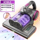 Aspirateur Matelas Anti-Acariens KNKA 16KPa - 500W - Nettoyage à 65° - Lumière UV-C - HEPA - Élimine 99,9% des Allergènes - 0,5 L