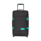 Sac de voyage - EASTPAK - Tranverz S - Noir/Vert - 50x33x25 cm - 42L - Trolley