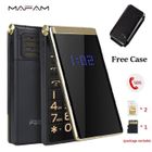 EKESOR Téléphone grosses touches mobile sénior à clapet Double écran LCD 2,8 Pouces-Sonnerie volume fort-Double SIM-Batterie 5900 mAh-de
