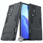HTDMOBILES Coque rigide anti choc pour Oppo Find X3 Neo + film ecran - NOIR