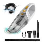 XPREEN Aspirateur à Main sans Fil, 7000Pa Aspirateur de Table Rechargeable avec Fonction Filtre HEPA Lavable, pour Cuisine, Bureau