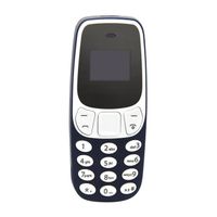 Noir-Mini téléphone portable L8STAR BM70, sans fil, Bluetooth, écouteur, téléphone portable, stéréo, 101 débl