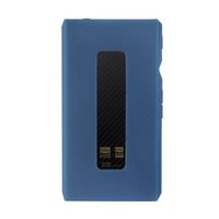 Bleu Housse de protection en silicone pour les accessoires de lecteur de musique MP3 FiiO M11 Pro