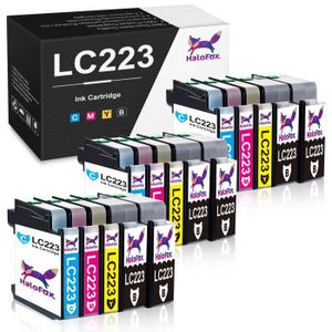 Cartouche encre Brother LC223 - Pack complet + 1 OFFERTE