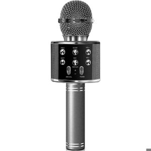 MICROPHONE Microphone sans fil (Noir - Plastique) KLACK