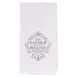 Pack Linge De Table M4jjq Torchon De Cuisine Imprime Par Art Chretien Notre Sac De Farine De Pere Blanc Tissu De Plat De Coton Achat Vente Torchon Essuie Main